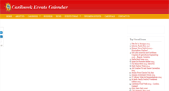 Desktop Screenshot of eventscalendar.caribseek.com